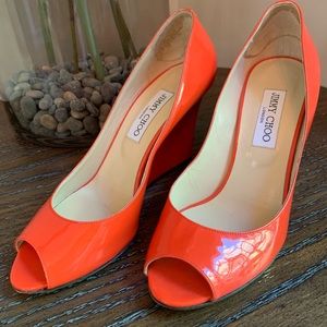 Beautiful like-new Jimmy Choo wedge heels 39.5